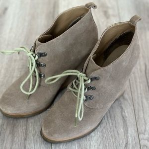 Steve Madden Suede Boot Wedge